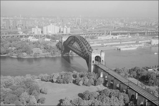 Poster, Many Sizes Available; Hell Gate Bridge From West Looking Northeast 348973Pv