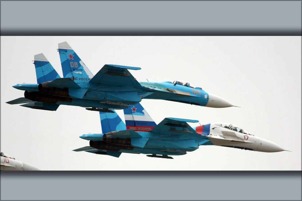 Poster, Many Sizes Available; Fighter Su-27 Flanker