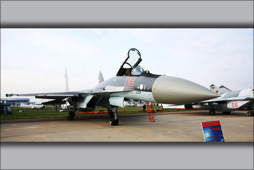 Poster, Many Sizes Available; Fighter Sukhoi Su-35S Flanker-T+