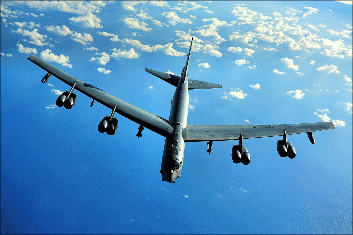 Poster, Many Sizes Available; Air Force B-52 Stratofortress Bomber 20Th Expeditionary Bomb Sqd