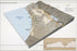 Poster, Many Sizes Available; Cia Terrain Map Gaza Strip West Bank Israel 1994