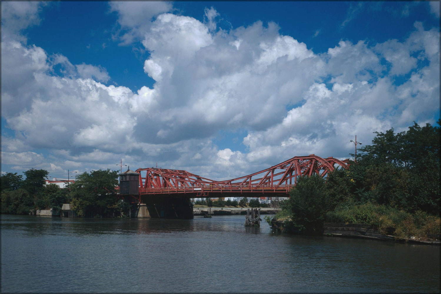 Poster, Many Sizes Available; 1907 North Avenue Bridge, Looking North, Chicago, Illinois