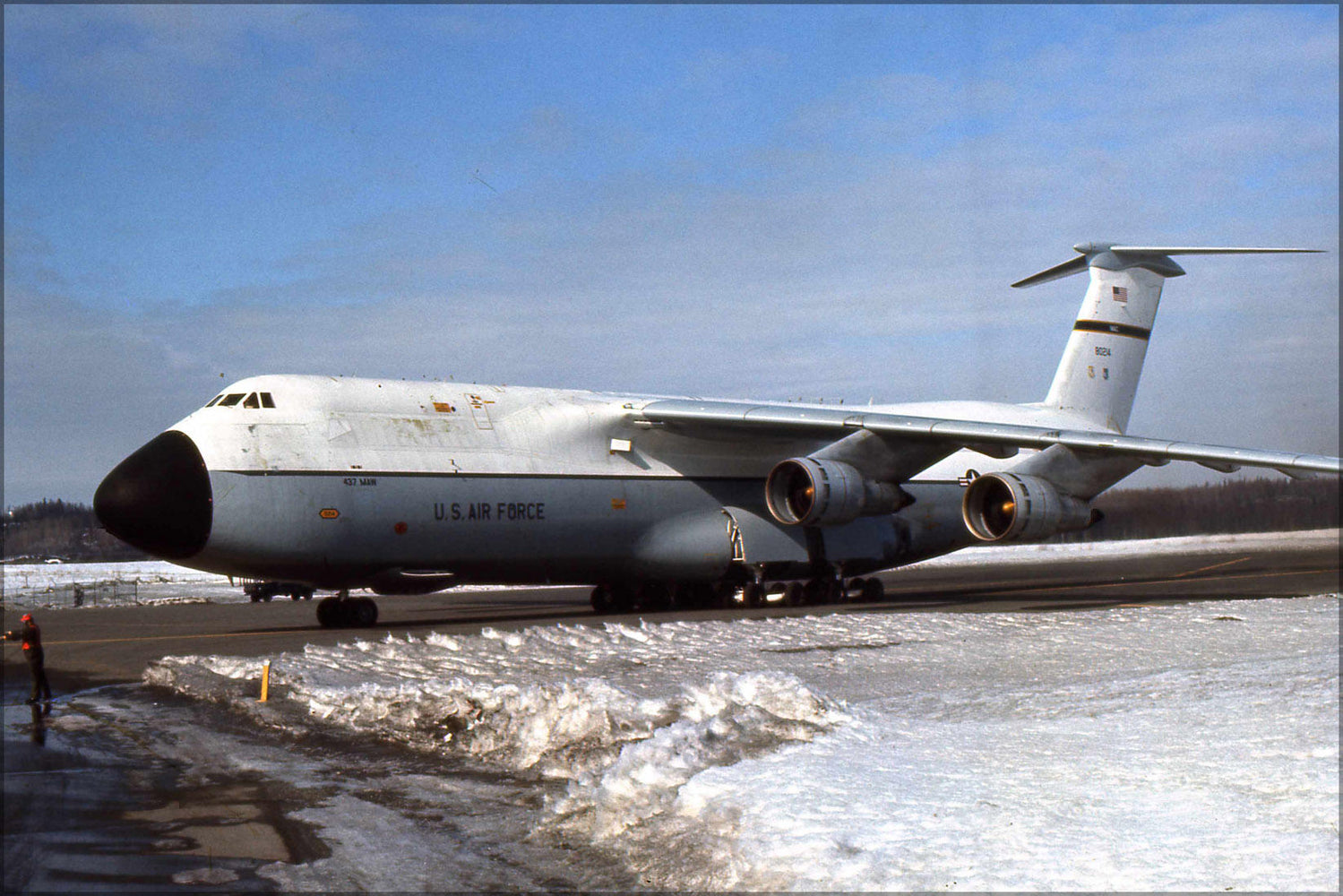 Poster, Many Sizes Available; Air Force C-5A Galaxy 437Th Military Airlift Wing