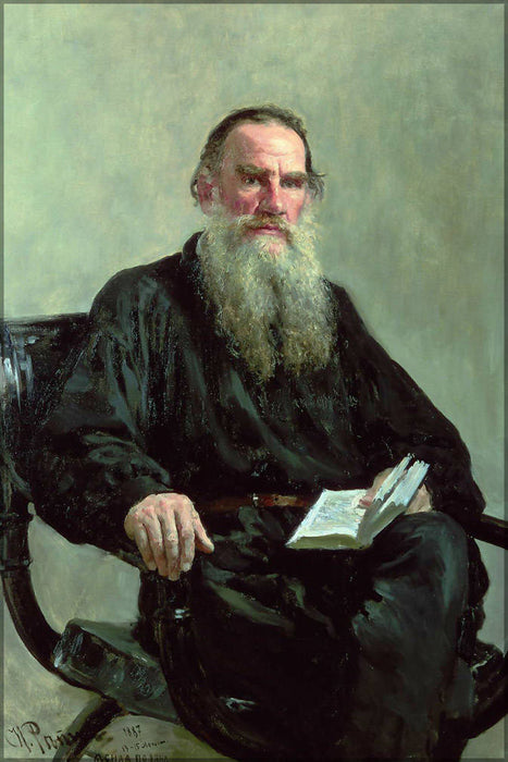 Poster, Many Sizes Available; Leo Tolstoy By Ilya Repin P2