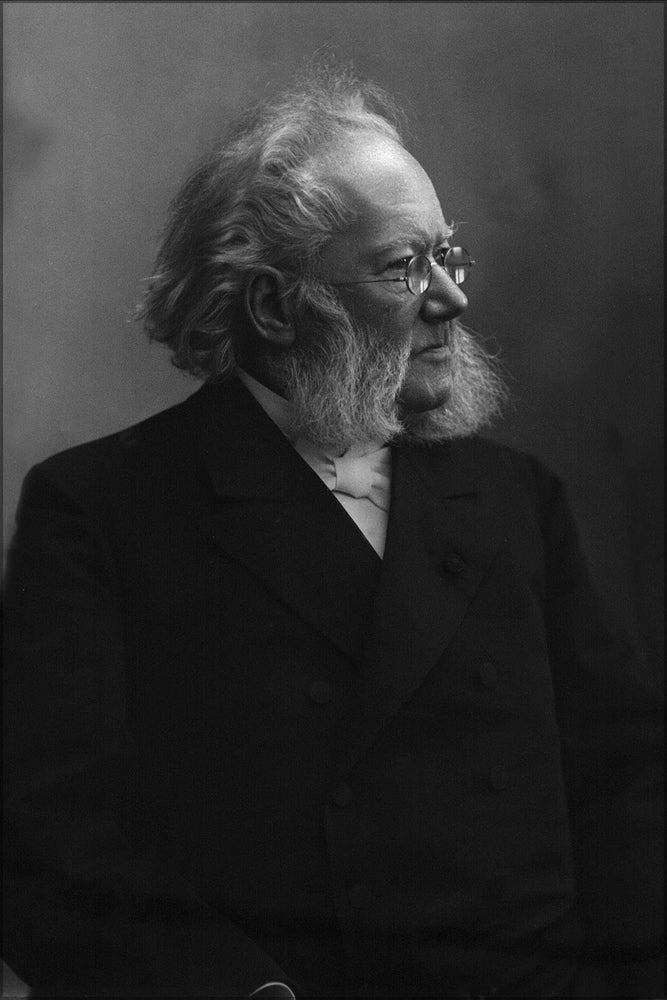 Poster, Many Sizes Available; Henrik Ibsen By Gustav Borgen Nfb 19778