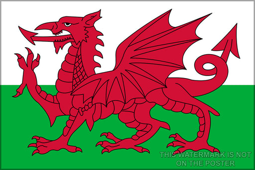 Poster, Many Sizes Available; Flag Of Wales