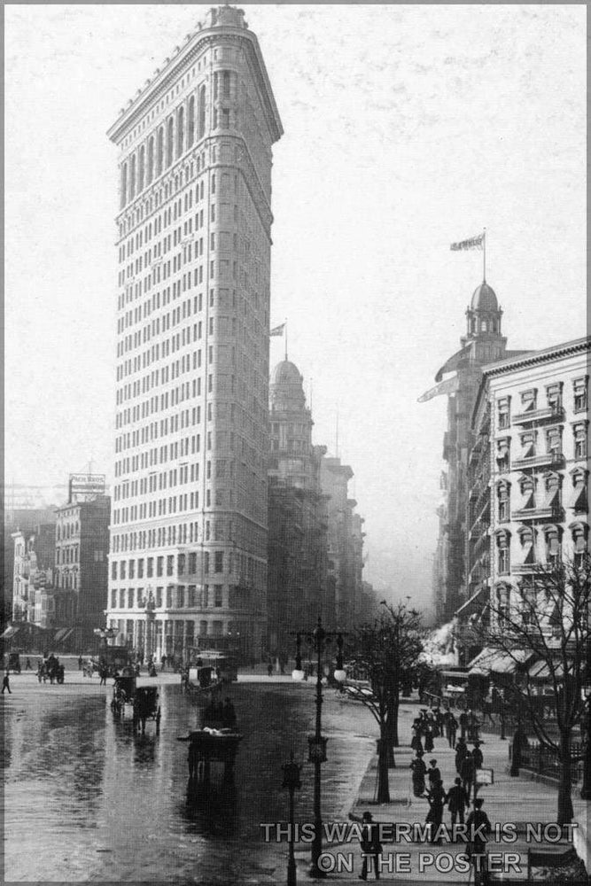 Poster, Many Sizes Available; Flatiron Building (Fuller Building) In Manhattan, New York City C.1903