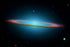 Poster, Many Sizes Available; Sombrero Galaxy In Infrared Light (Hubble Space Telescope And Spitzer Space Telescope)