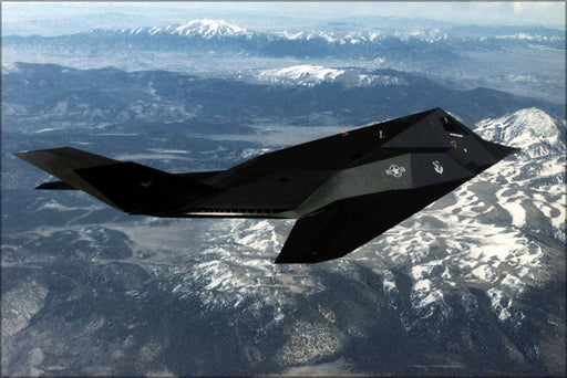 Poster, Many Sizes Available; Lockheed F-117A Nighthawk Stealth Fighter Persian Gulf 1996