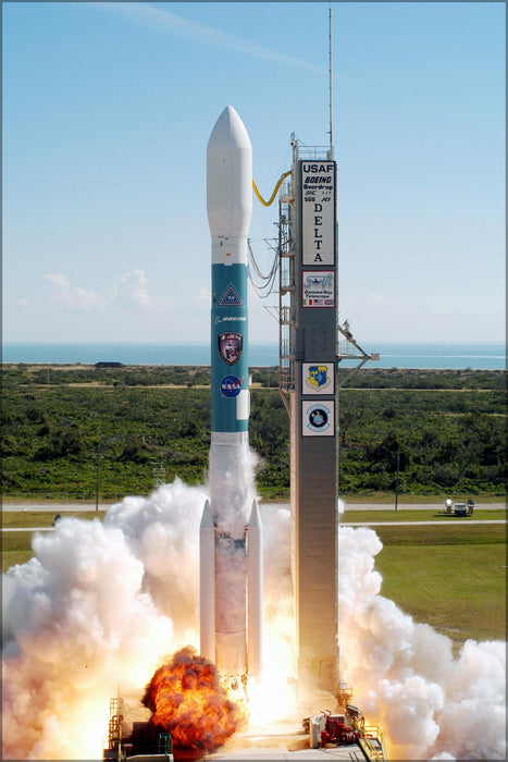 Poster, Many Sizes Available; Boeing Delta Ii Rocket Carrying Swift Spacecraft