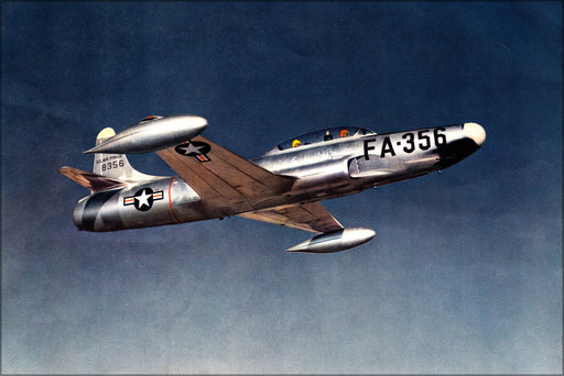 Poster, Many Sizes Available; Lockheed F-94 All Weather Interceptor