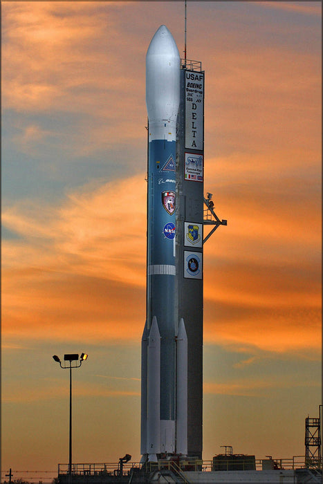 Poster, Many Sizes Available; Boeing Delta Ii Rocket For NasaâS Swift Spacecraft