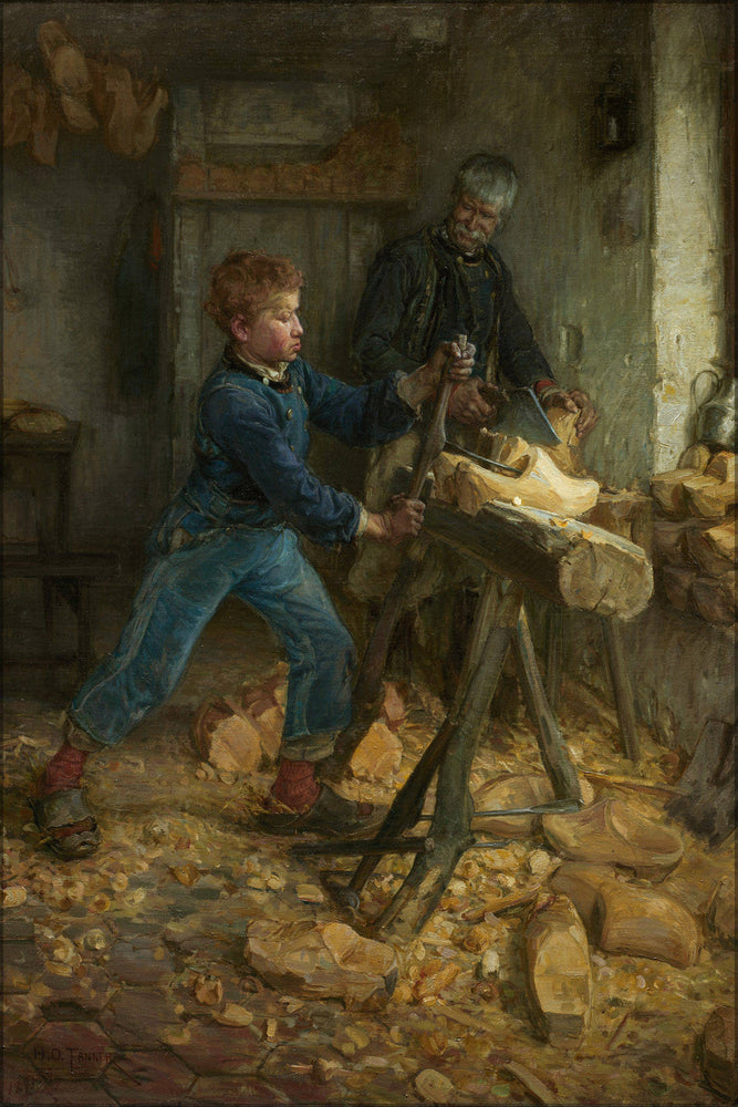 Poster, Many Sizes Available; Henry Ossawa Tanner The Young Sabot Maker