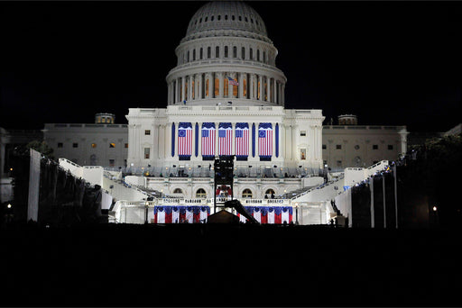 Poster, Many Sizes Available; 2009 Inauguration Capitol Preparations