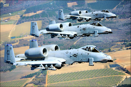 Poster, Many Sizes Available; 23D Wing A 10 Thunderbolt Iis 2010