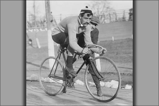 Poster, Many Sizes Available; French Cyclist Leon Georget, 1909