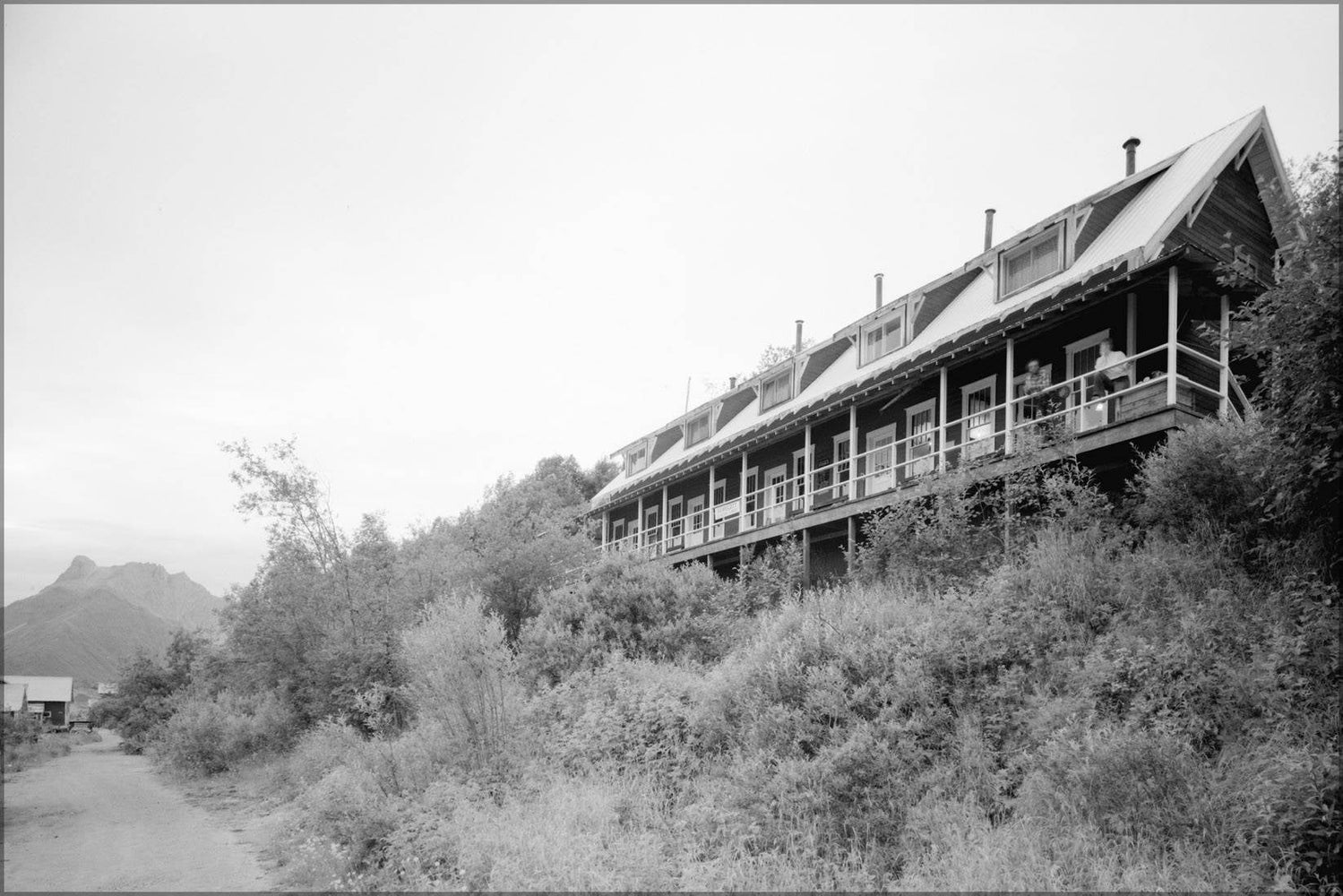 Poster, Many Sizes Available; 28. Kennecott Apartments Kennecott Glacier Lodge Destroyed By Fire In 1983 Kennecott Copper Corporation, On Co