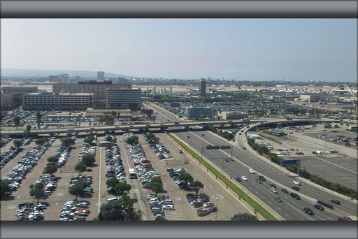 Poster, Many Sizes Available; Los Angeles Airport Lincoln Boulevard Aerial View From North August 2014  #031215