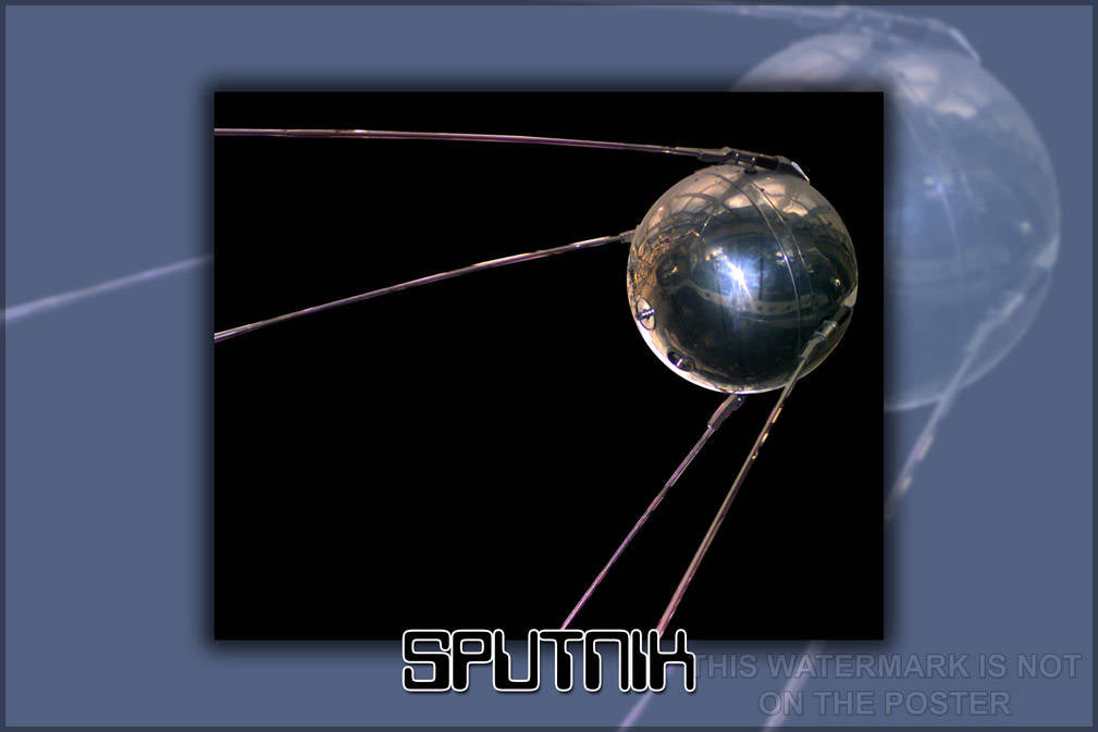 Poster, Many Sizes Available; Sputnik 1