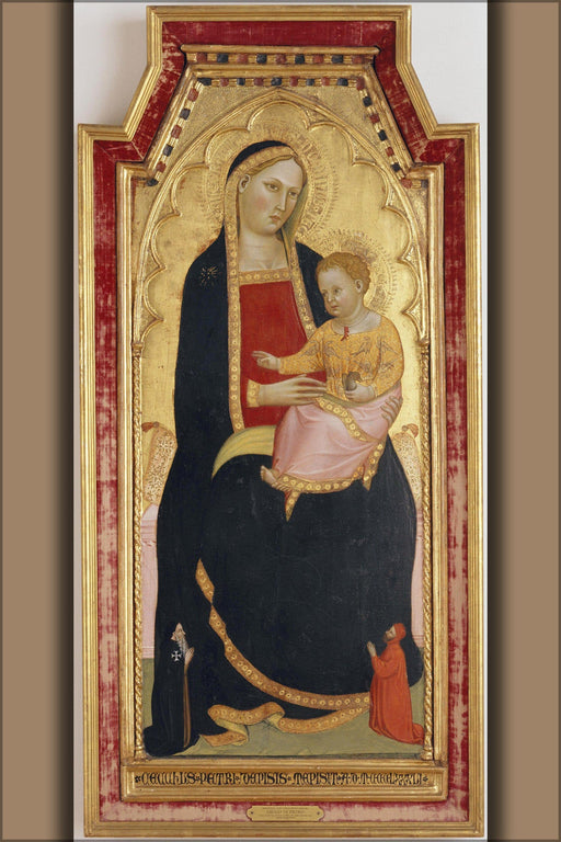 Poster, Many Sizes Available; 3 Cecco Di Pietro, Madonna With Child 1386