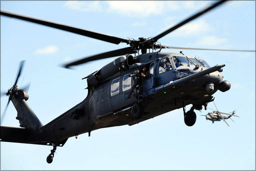 Poster, Many Sizes Available; Hh-60G Pave Hawk Helicopter 106Th Rescue Wing