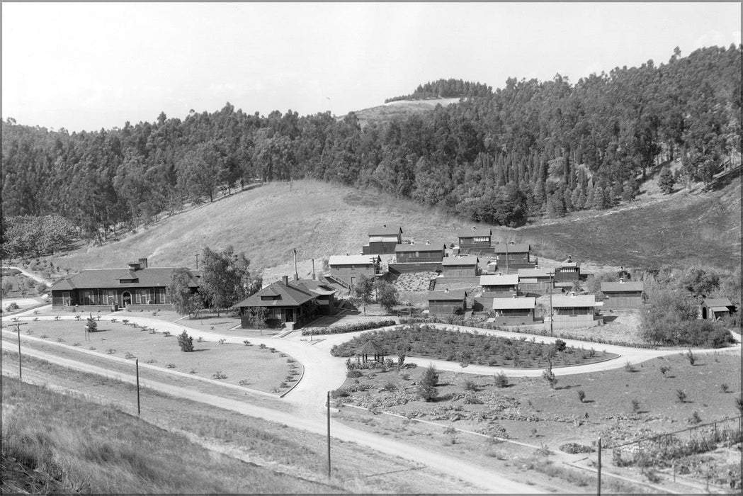 Poster, Many Sizes Available; Panoramic View Of The Barlow Sanatorium In Its Early Days, Elysian Park, 1915 (Chs-5403) #031715