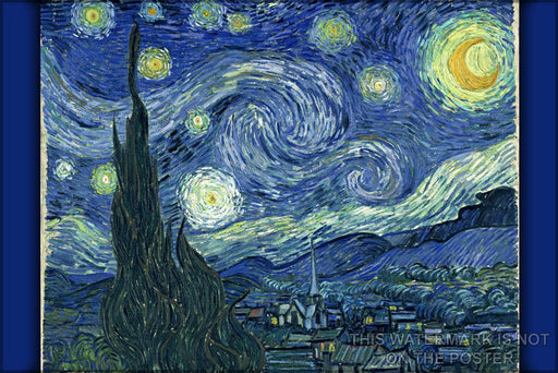 Poster, Many Sizes Available; Starry Night Vincent Van Gogh, The Starry Night