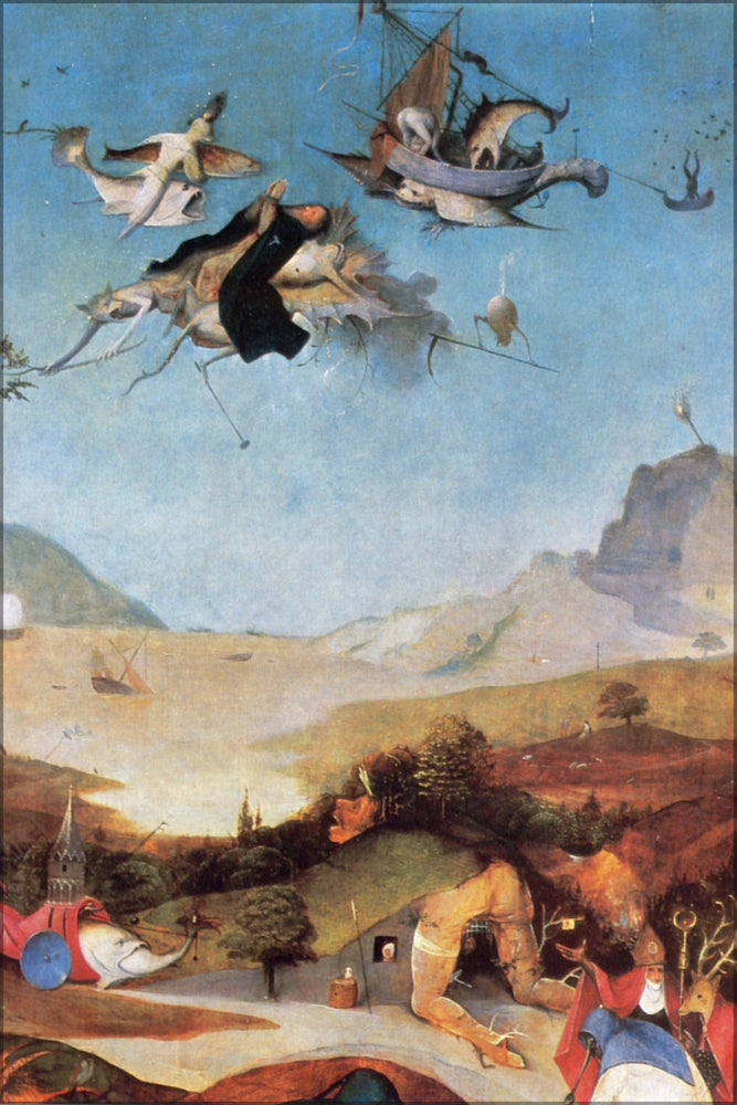 Poster, Many Sizes Available; Hieronymus Bosch Versuchung Des Hl. Antonius