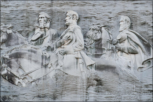 Poster, Many Sizes Available; Stone Mountain