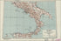 Poster, Many Sizes Available; Strategic Map Of Southern Italy 1943 Us Army