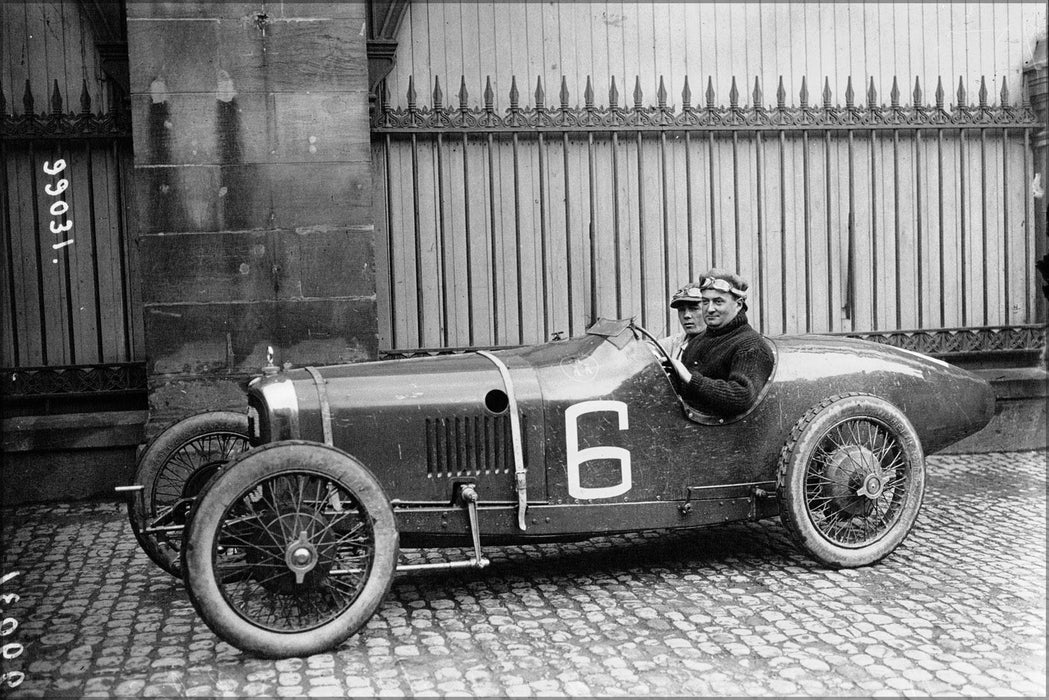 Poster, Many Sizes Available; Albert Guyot At The 1922 French Grand Prix 2