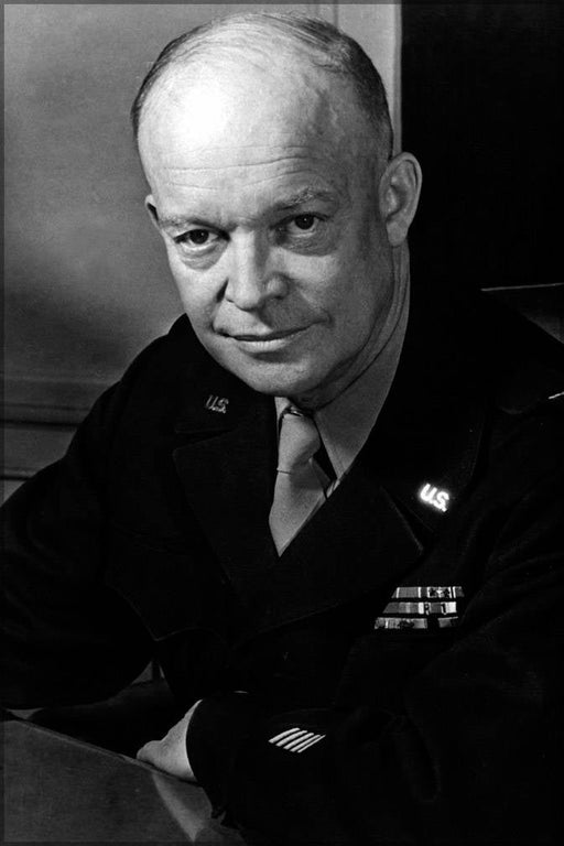 Poster, Many Sizes Available; General Dwight D. Eisenhower, Supreme Allied Commander, Feb 1 1945 Europe