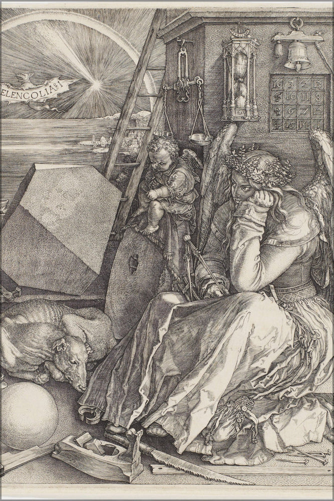 Poster, Many Sizes Available; Albrecht Durer Melencolia Iagddr3Ehmngya