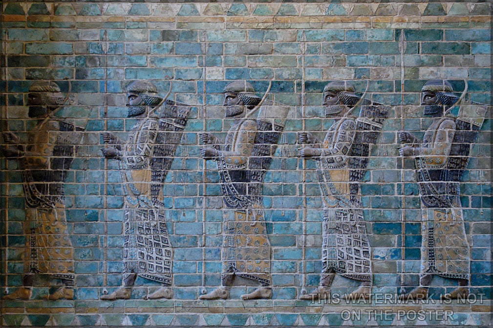 Poster, Many Sizes Available; Persian Archers C510 Bc