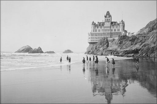 Poster, Many Sizes Available; Cliff House And Seal Rocks