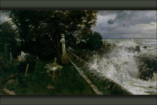 Poster, Many Sizes Available; Hiremy Hirschl Seaside Cemetery 1897