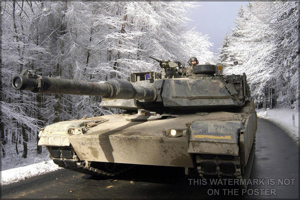 Poster, Many Sizes Available; M1A1 Abrams P1