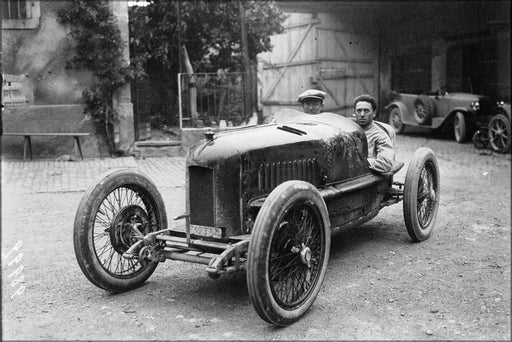 Poster, Many Sizes Available; Pietro Bordino At 1922 French Grand Prix With Fiat 804