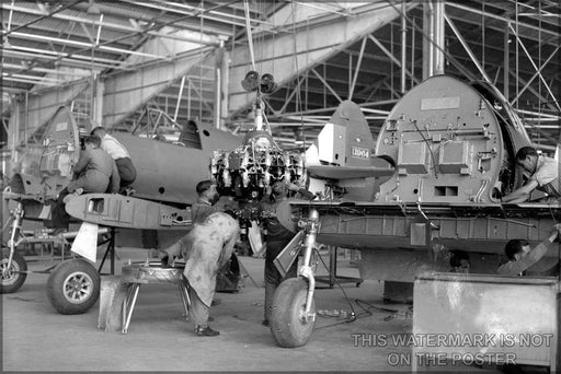 Poster, Many Sizes Available; Cac Boomerang During Assembly - Copy