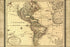 Poster, Many Sizes Available; Map Of North & South America; United States  1780