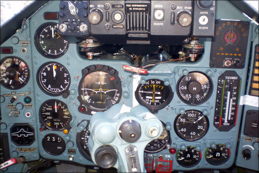 Poster, Many Sizes Available; Cockpit Of The B-1 Lancer