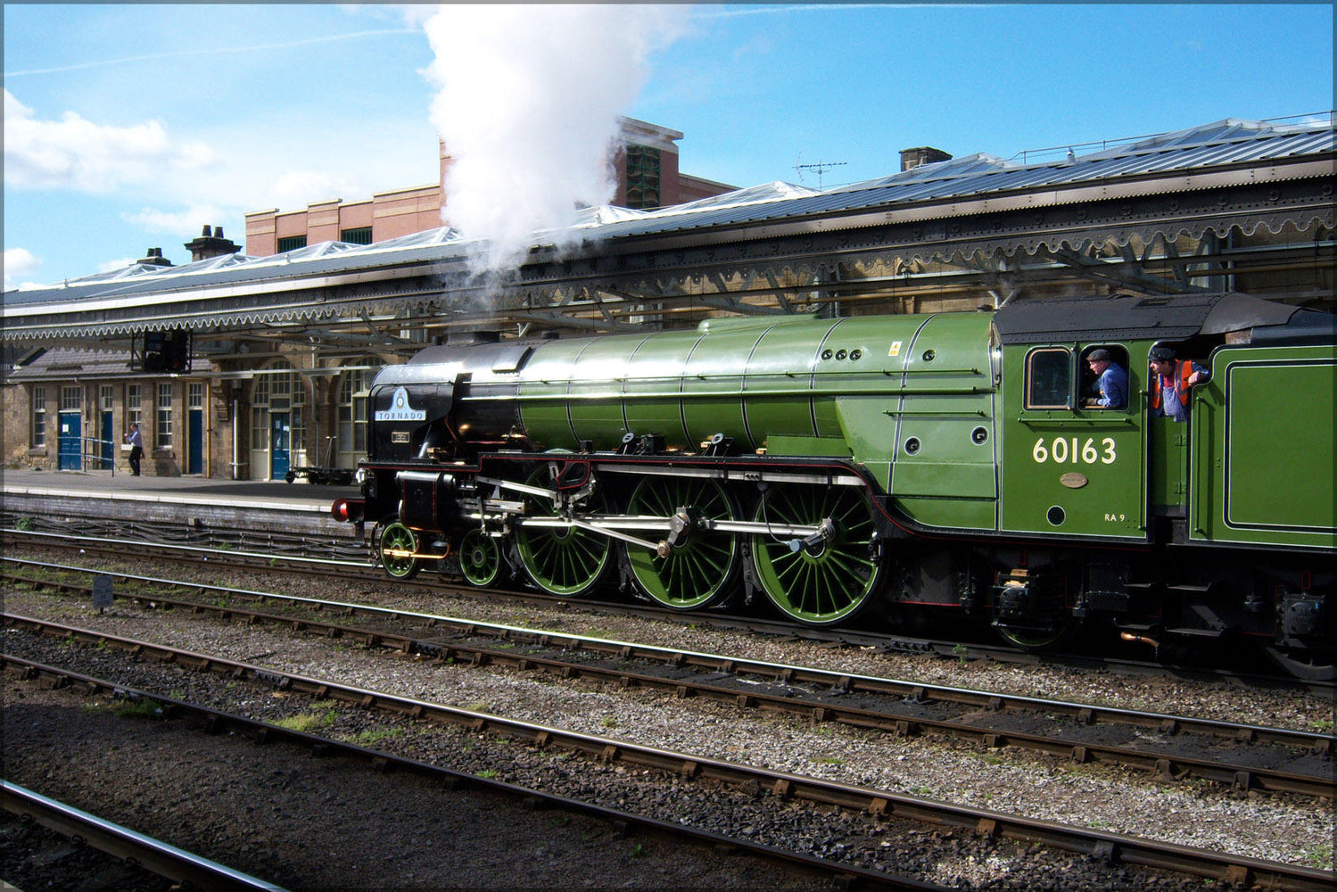 Poster, Many Sizes Available; 60163 Tornado 24 March 2009 Sheffield Midland Station Pic 9