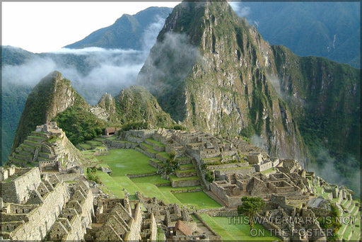 Poster, Many Sizes Available; Machu Picchu Inca Lost City Of The Incas Peru