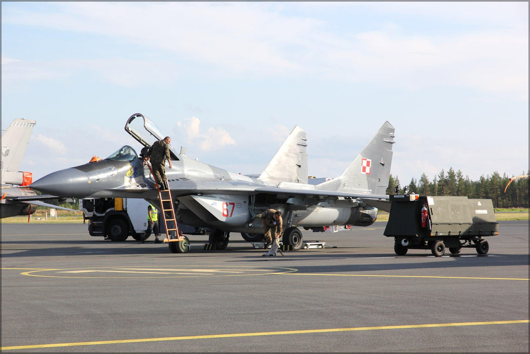 Poster, Many Sizes Available; Polish Mig-29A