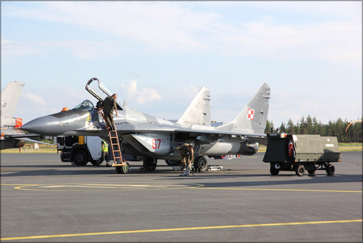 Poster, Many Sizes Available; Polish Mig-29A