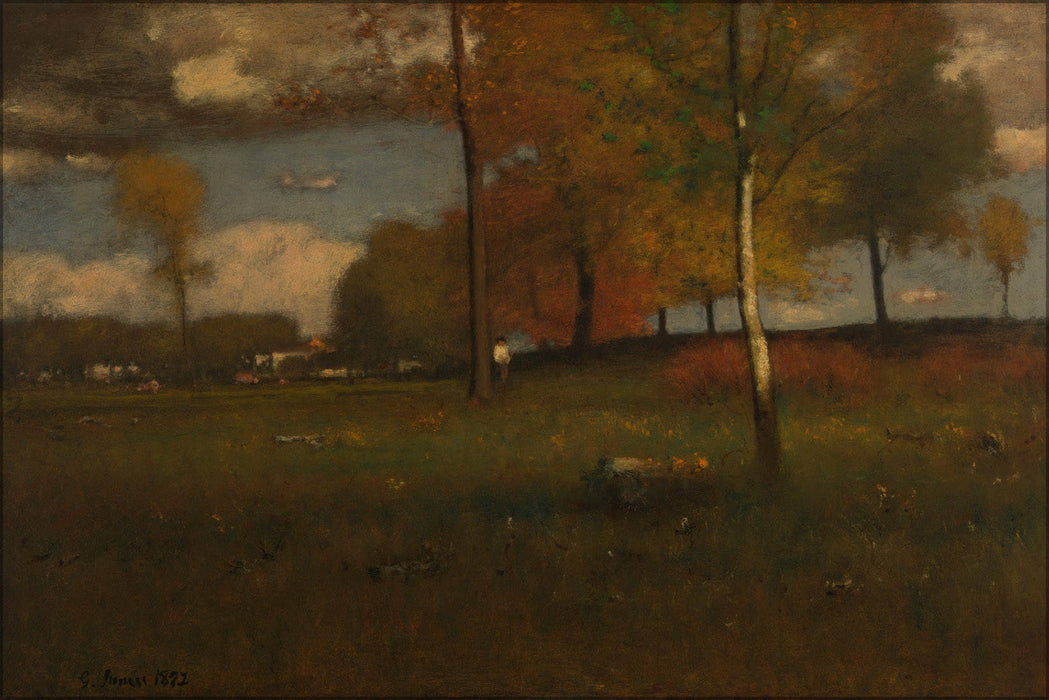 Poster, Many Sizes Available; George Inness Near The Village, October