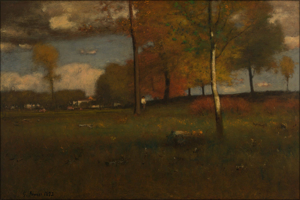 Poster, Many Sizes Available; George Inness Near The Village, October