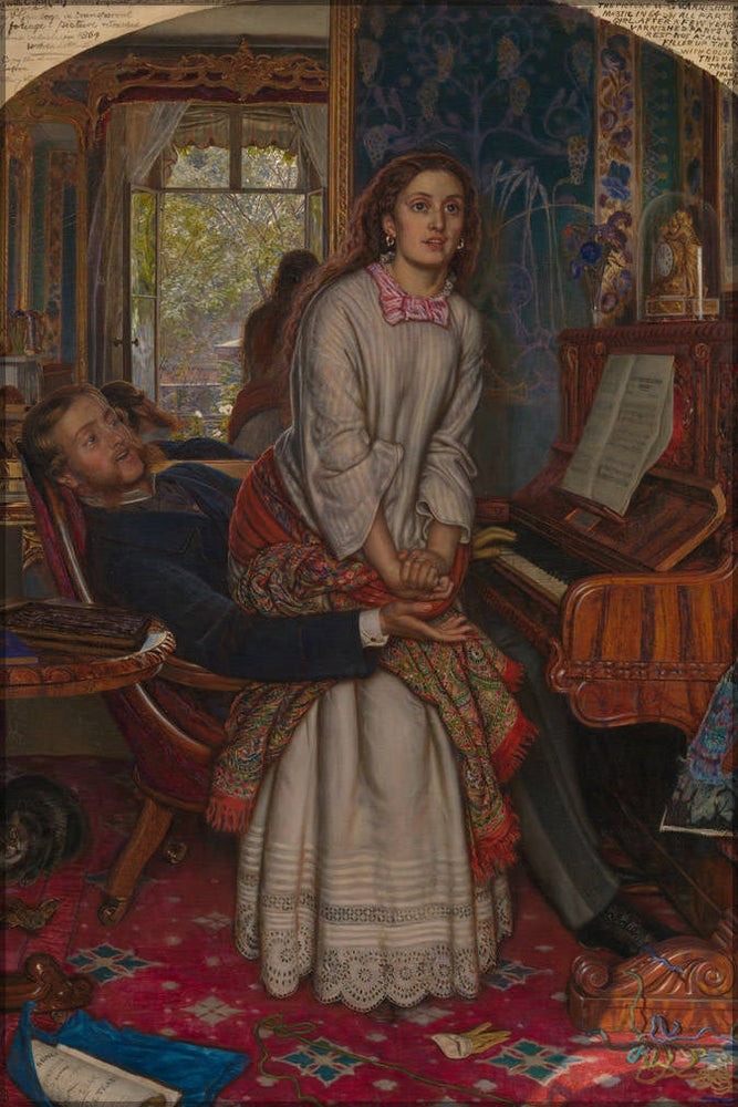 Poster, Many Sizes Available; The Awakening Conscience By William Holman Hunt