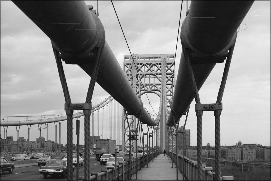 Poster, Many Sizes Available; George Washington Bridge, Haer Ny 129 28