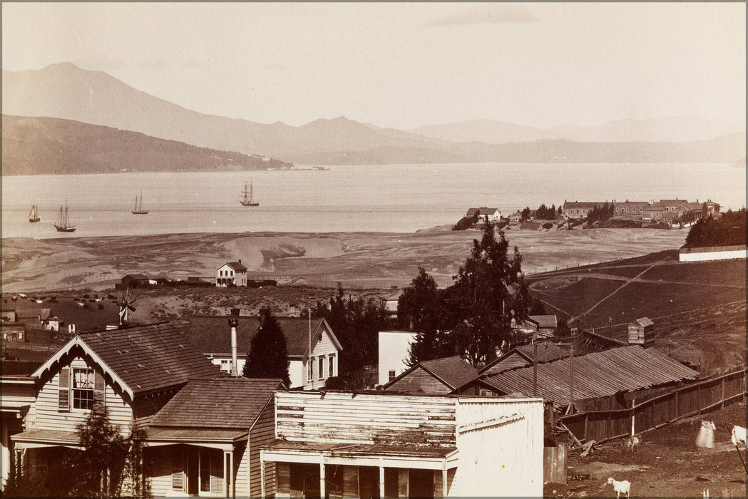 Poster, Many Sizes Available; Carleton Watkins (American - (Sausalito, Tamalpais And Richardson'S Bay From San Francisco)